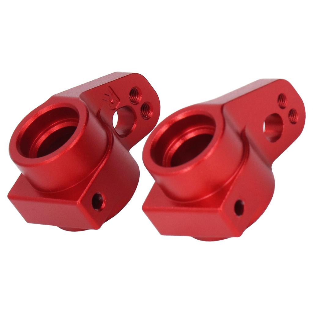 Rear Axle Seat Aluminum Alloy RC Left and Right Rear Knuckle Arm Hub Carrier Set for LOSI 1Celsius10 22S 2  RC Cars