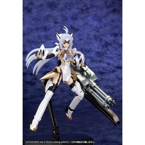 Kotobukiya Xenosaga KOS-MOS Ver.4 Extra Coating Edition 1/12 Scale Plastic Model Kit, Approximately 135mm Tall