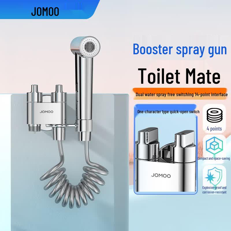 JOMOO Dual Outlet 3-Way Angle Stop Valve for Bidet Sprayer