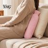Explosion Proof Water Warmer 500/1000ML Long Hot Bottle with Plush Cover, Leak-Proof Bag, Menstrual Cramp Pain Relief Bag Cover
