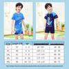New Boys' One-Piece Cartoon Swimsuit: Cute, Quick-Drying Sun Protection for Toddlers to Big Kids