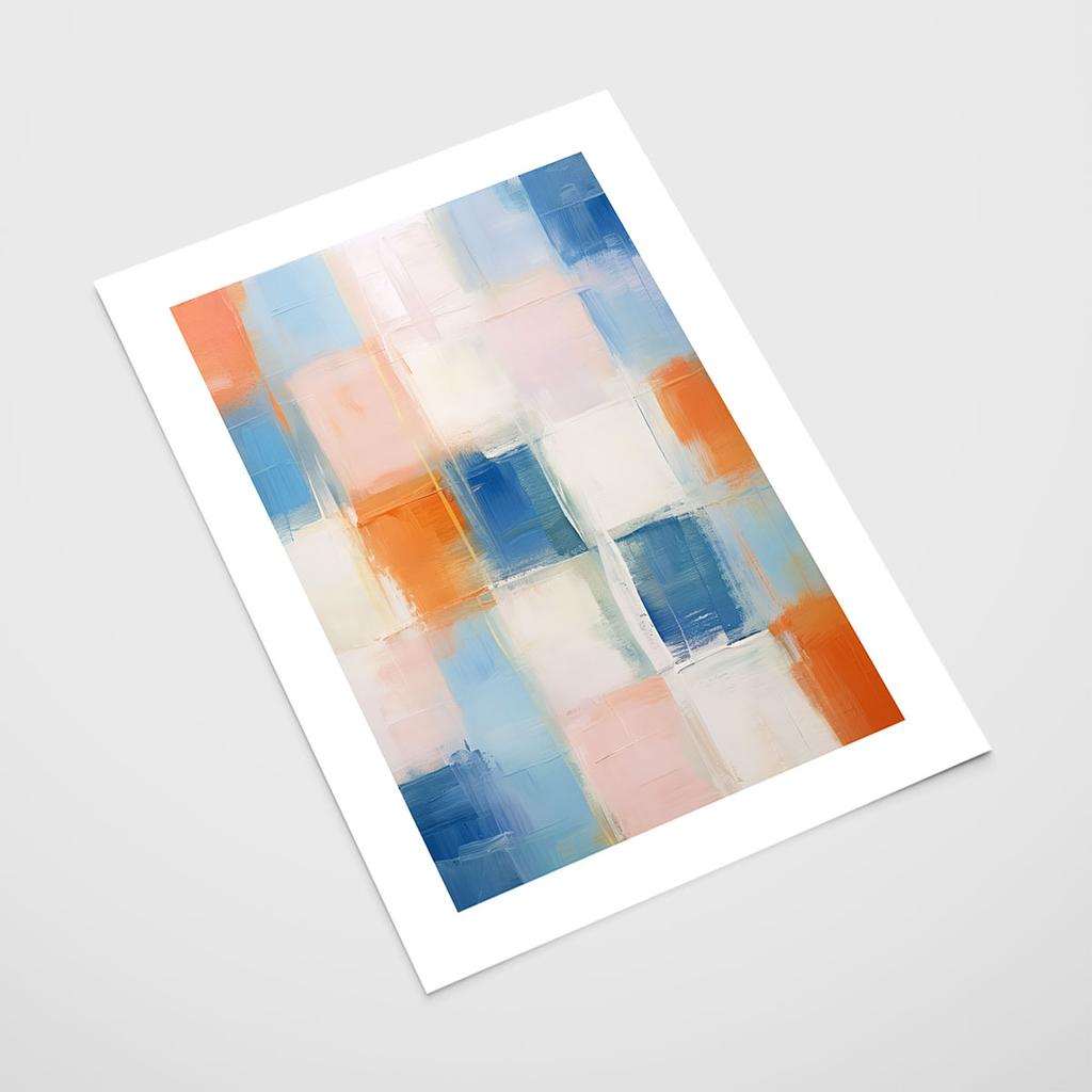 Poster Abstraction Colorful Posters