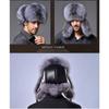 Autumn and Winter Imitation Fox Hair Hat Raccoon Hair Imitation Fur Men's Ear Protection Thickened Warm Snow Hat Cold Protection