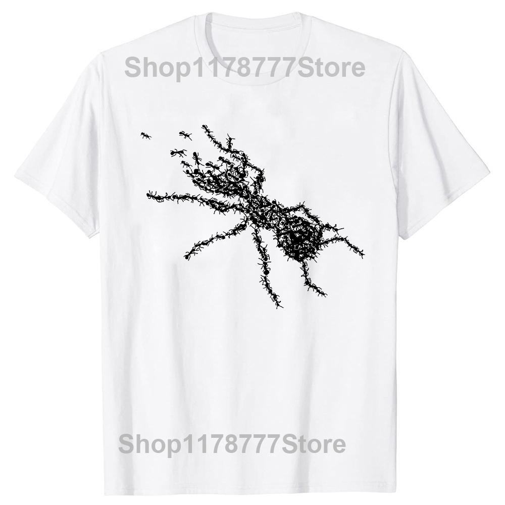 Funny Easily Distracted By Ants Insect Ant Keeper Farm T Shirts Summer Style Graphic Cotton Streetwear Ant Gifts Tshirt Men