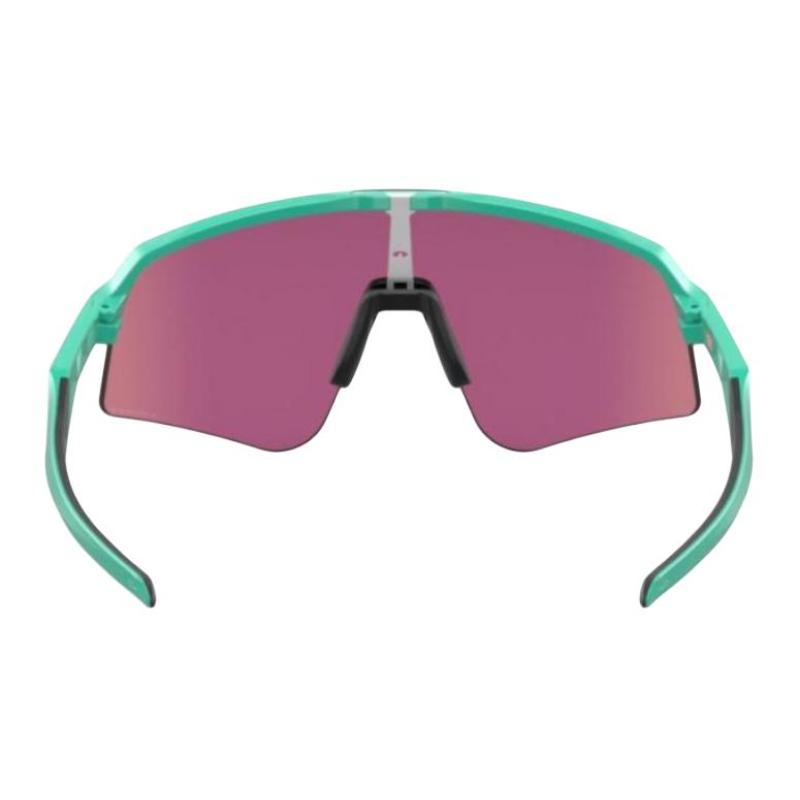 Oakley Temple Logo Onobtanium Irregular Sunglasses Unisex Couple Green