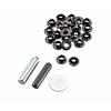 Ichinen Access Tool Division, Ichinen Access FAMILY TOOL Eyelet Kit, Double-Sided Eyelet, 5mm, Black, 51295, 12-Pack