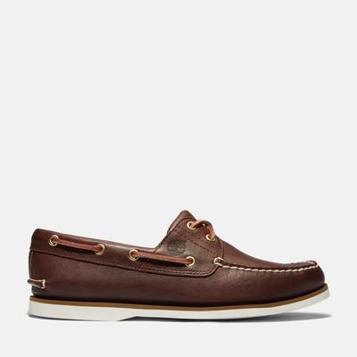 Docksides Brown Classic 2 Eye Boat