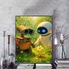 Disney Diamond Painting WALL E Eve Diamond Painting Fantasy Space Cartoon Movie Cross Stitch Embroidery Handmade Gift Home Decoration