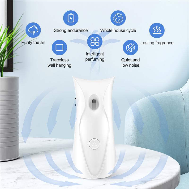 2025 Trend Automatic Air Freshener Dispenser Bathroom Timed Air Freshener Spray Wall Mounted, Automatic Scent Dispenser For Home