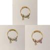 Stainless Steel Bracelet With Water Diamond Heart Bear Pendant For Women Girls Gift
