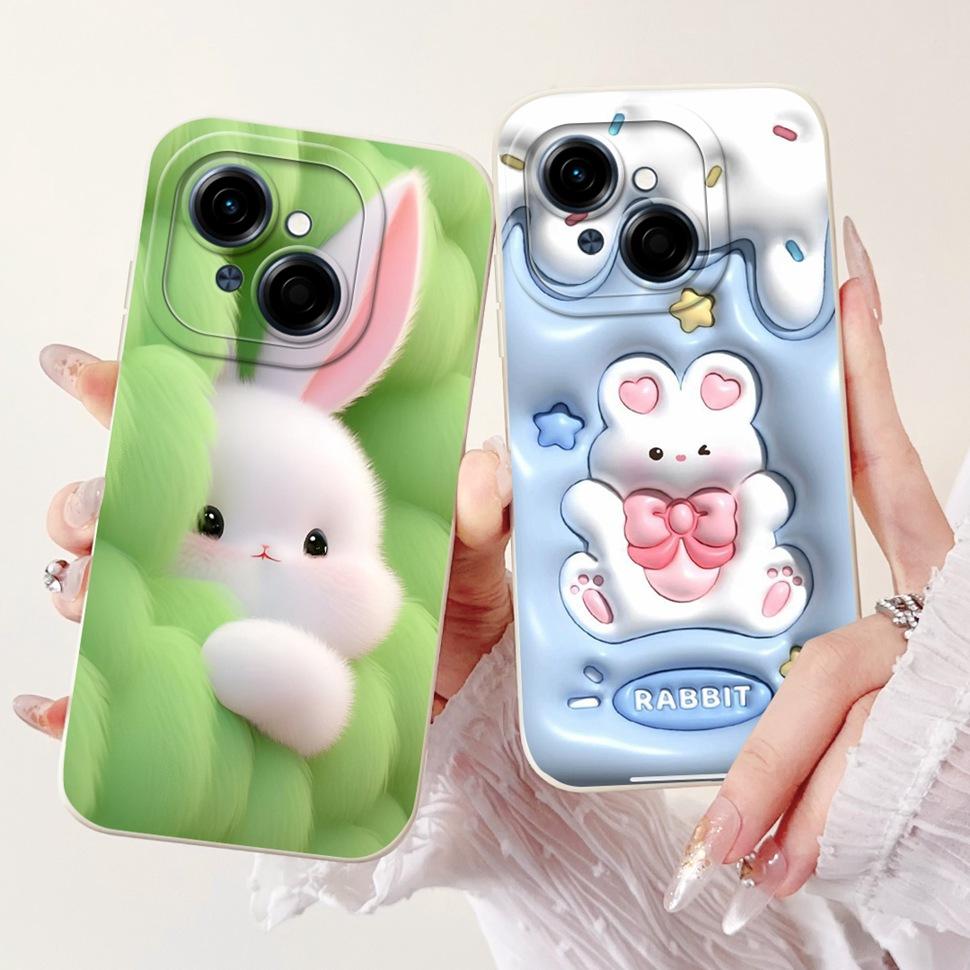 For Tecno Spark Go 1 Case 6.67" Beautiful Flower Painted Cover Soft Silicone Phone Case For Tecno SparkGo 1 Go1 Capa Coque