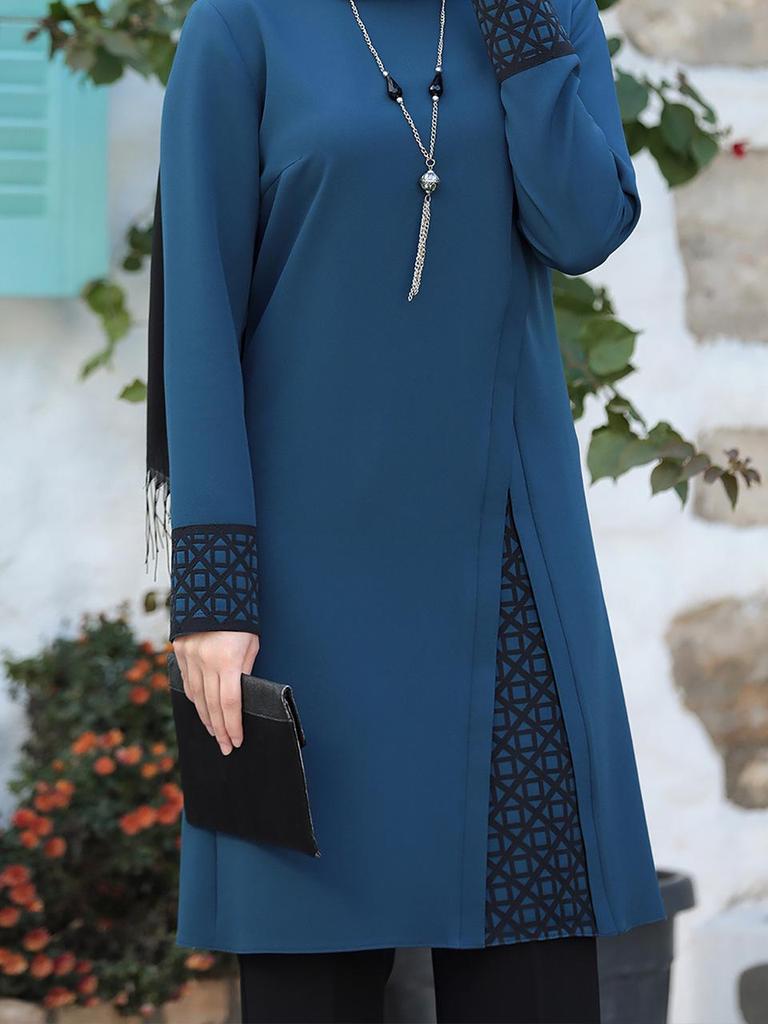 New Dubai Abaya: Two-Piece Set for Arab and Southeast Asian Women