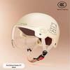 Certified Electric Bike Helmet for Women & Men - Universal, Four Seasons, Sun Protection, Half-Helmet Design