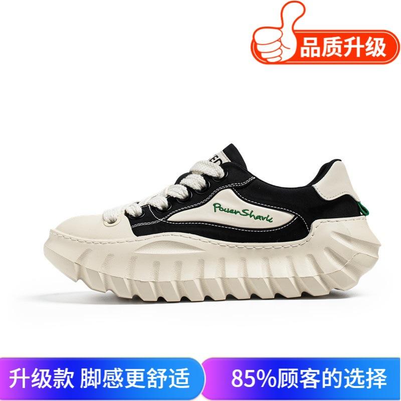 Summer new ins street shot small black shoes Hong Kong style campus student shoes