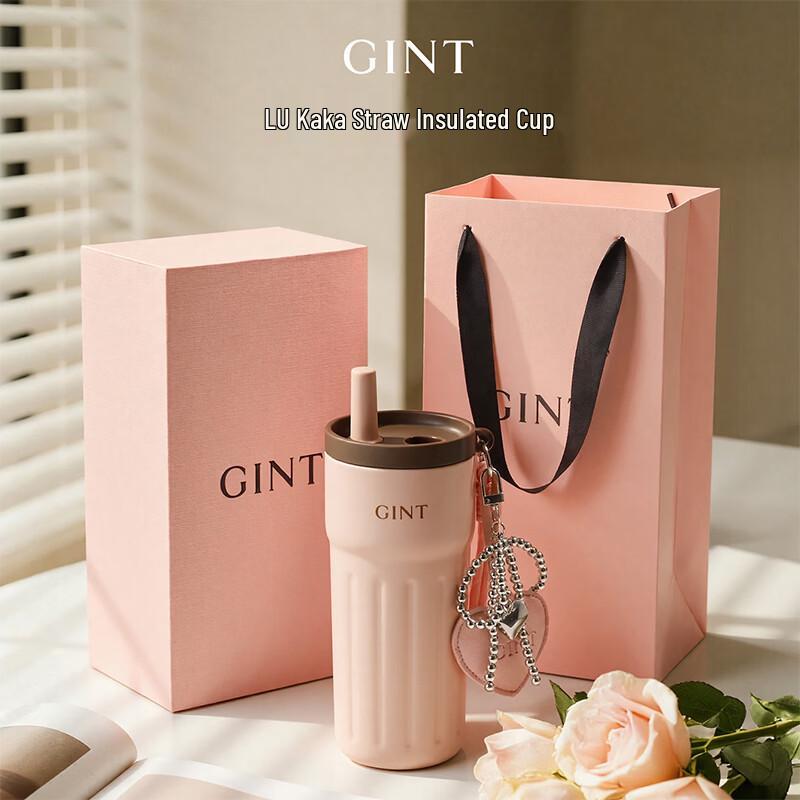 GiNT 2025 Thermal Straw Mug