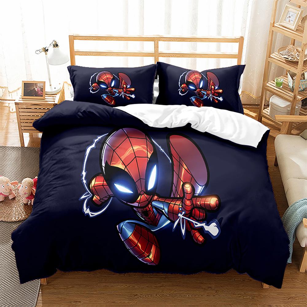 Three-Piece 3D Digital Printing Bedding Kit