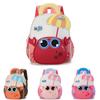 Cartoon Crab Kids Backpack With Lightweight Nylon Material For School Use