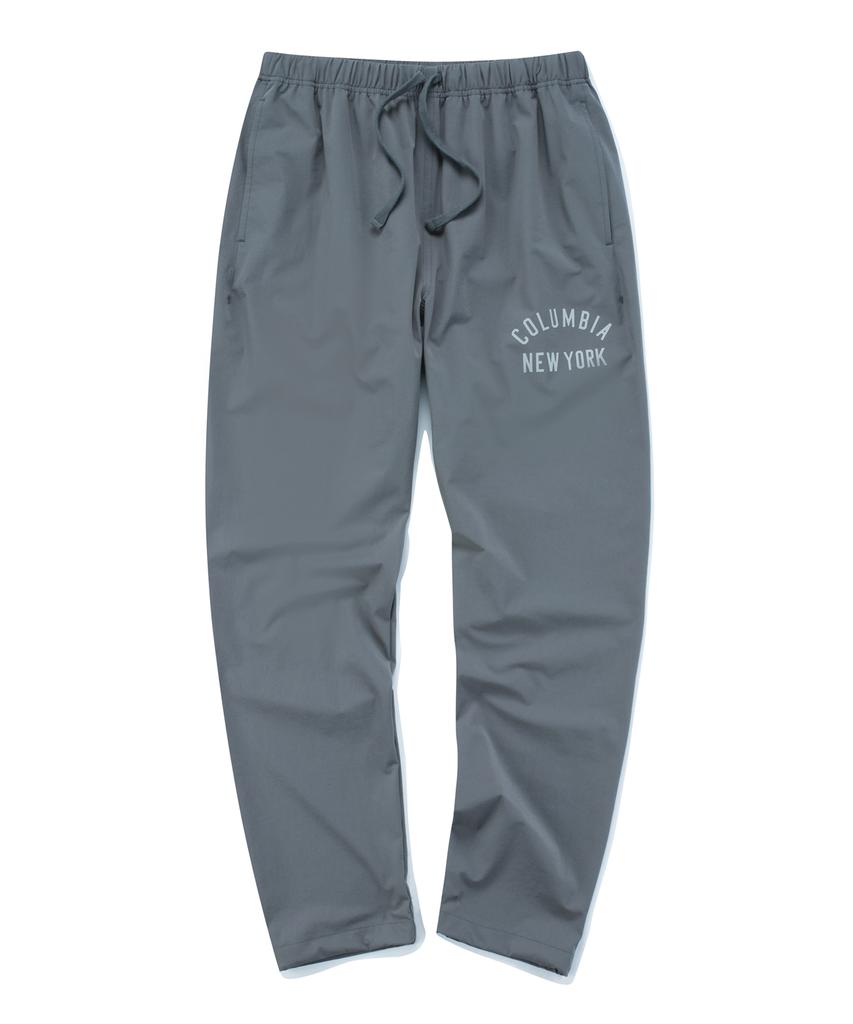 COLUMBIA UNIVERSITY Cu Ny Regular Fit Nylon Pants Charcoal
