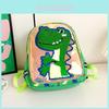 Adorable Sequin Dinosaur Kids Backpack Oxford Cloth Cute Cartoon Design