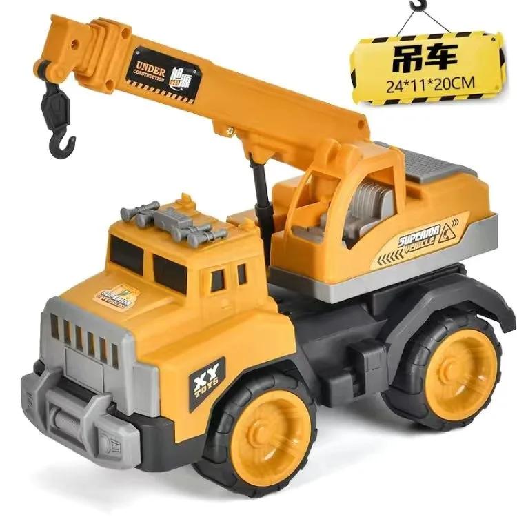 Classic Kids Simulation Inertia Engineering Car Toy Excavator Model Tractor Toy Dump Truck Model Car Toys For Children Gift