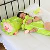 New Cabbage Pig Strip Throw Pillow Doll Cute Pig Doll Plush Toy Girl Sleeping Bed Throw Pillow