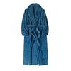 Men's Winter Shawl Collar Plush Fleece Bathrobe Soft Warm Long Sleeve Robe with Pockets Spa Robes for Men Comfortable Fluffy Homewear Sleepwear