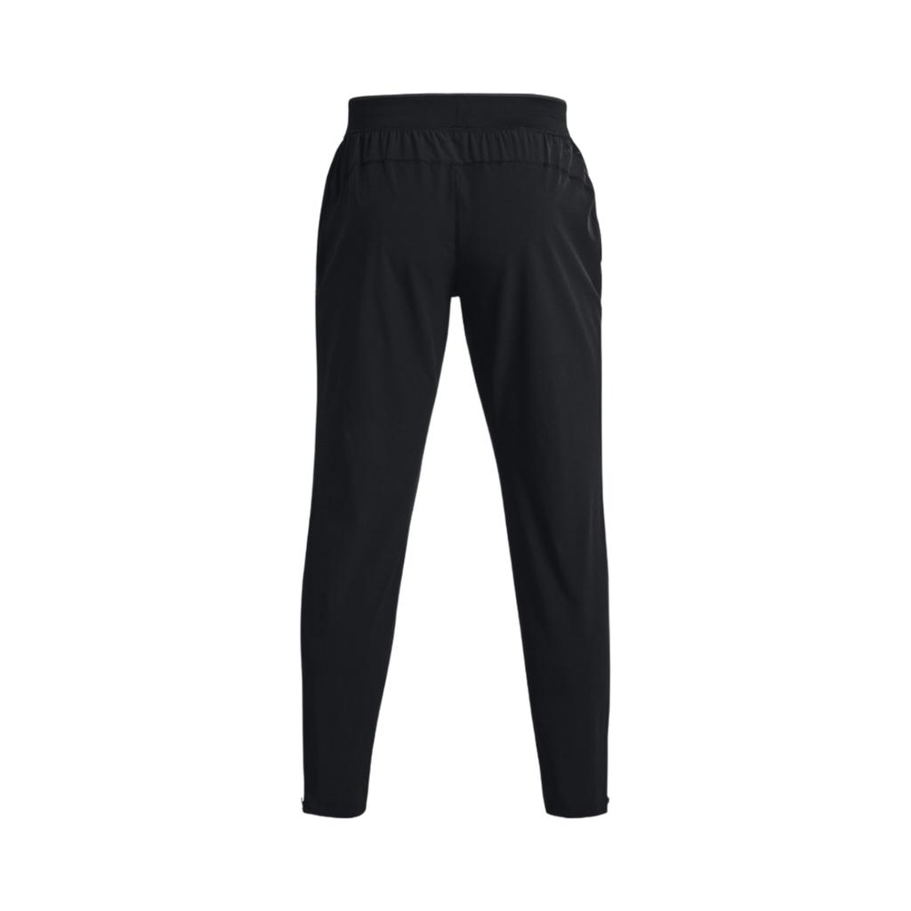 Under Armour Solid Color Elastic Sports Pants Men Bottoms Black 1376800-001