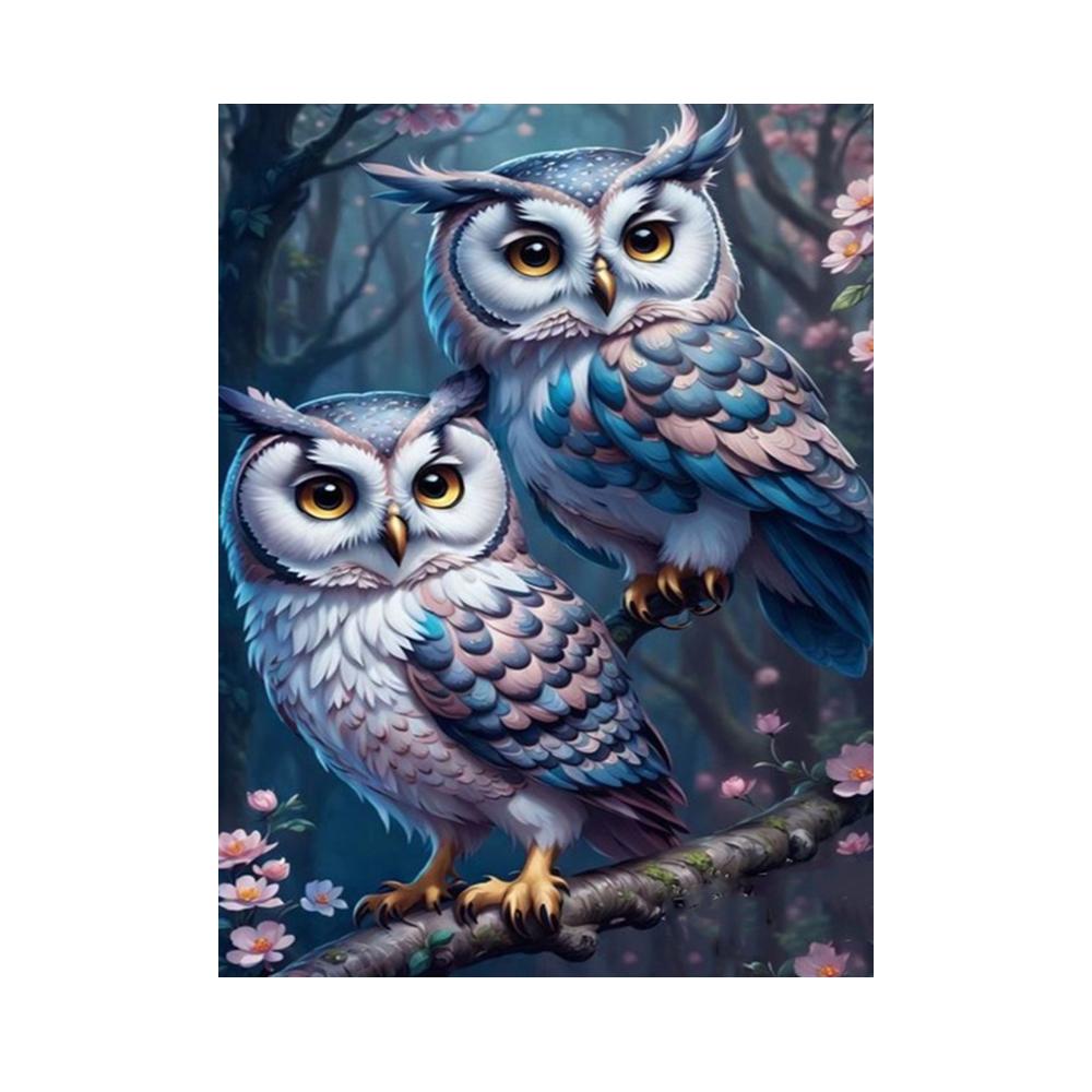 Cute White Owl Picture Full Drills 5D Diamond Painting Mosaic Embroidery Diy Cross Stitch For Home Decorations J3644