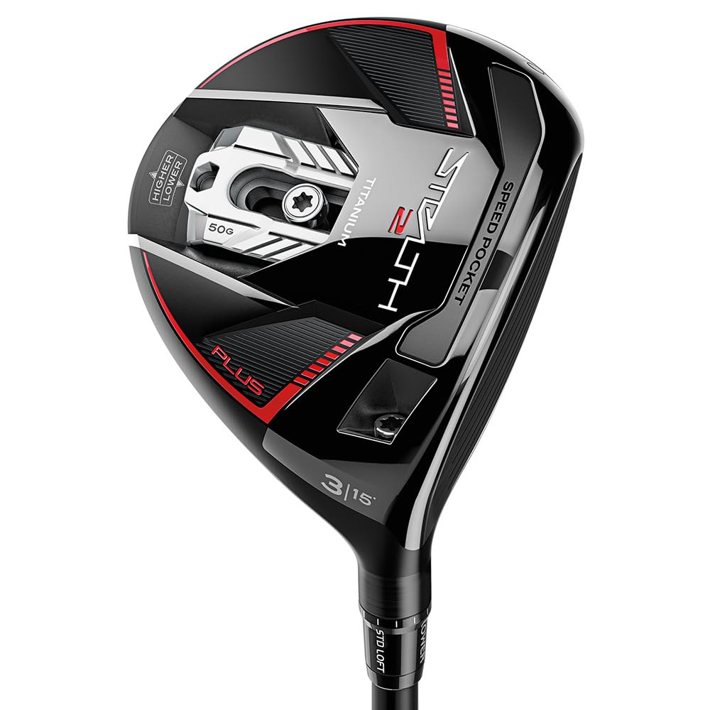 TaylorMade Stealth 2 Plus Fairway Wood (5W, 18° Loft) Diamana TM50 (R/Men's)