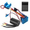 3650 Motor 4300KvBrushless ESC Heat Sink Program Card Set for 1 10 RC Car