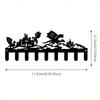 Castle Dragon Key Hanger Durable Metal Space Saving Design Modern Hallway Decor Housewarming Gift