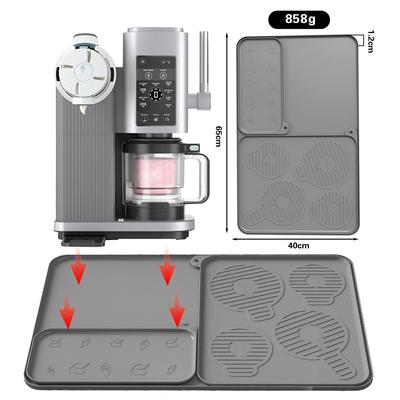 Silikon Arbeitsplatten-Schutz Abtropfmatte Rutschfest Für NC700 NC701 Eismaschine Saugfähige Matte Kaffee Geschirr Abtropfmatte Trocknen