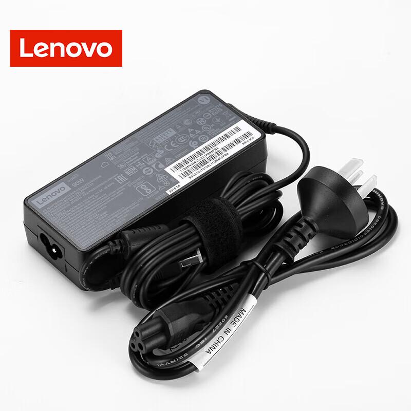 Lenovo Original 90W Square Port ThinkPad AC Adapter