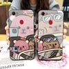 Silicone Cute Phone Case For OPPO F7 Waterproof Fashion Design Full wrap Protective Couple Dirt-resistant Anti-dust TPU