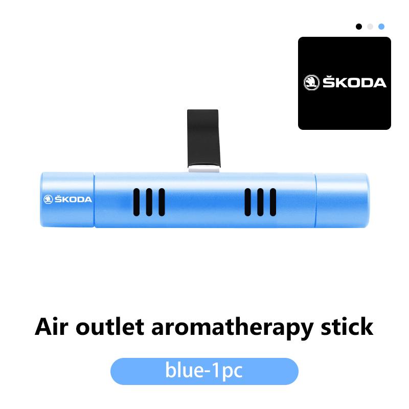 WJAS5 Car Air Vent Perfume Car Air Freshener Flavoring Smell Aroma For Skoda VRS Superb Yeti Octavia Enyaq Rapid Karoq Derivati