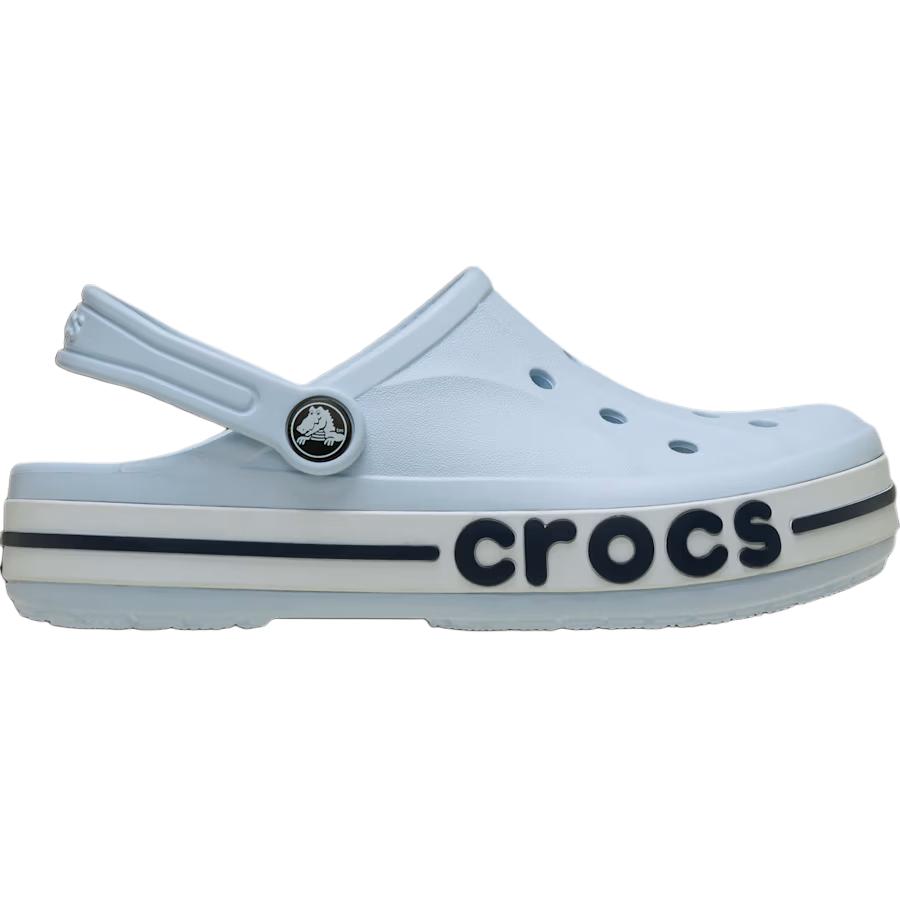 Crocs Bayaband Clog Toddler Fashionable Comfortable Low-Top Walking Shoes Baby Shoes Blue Black 207018-4JQ