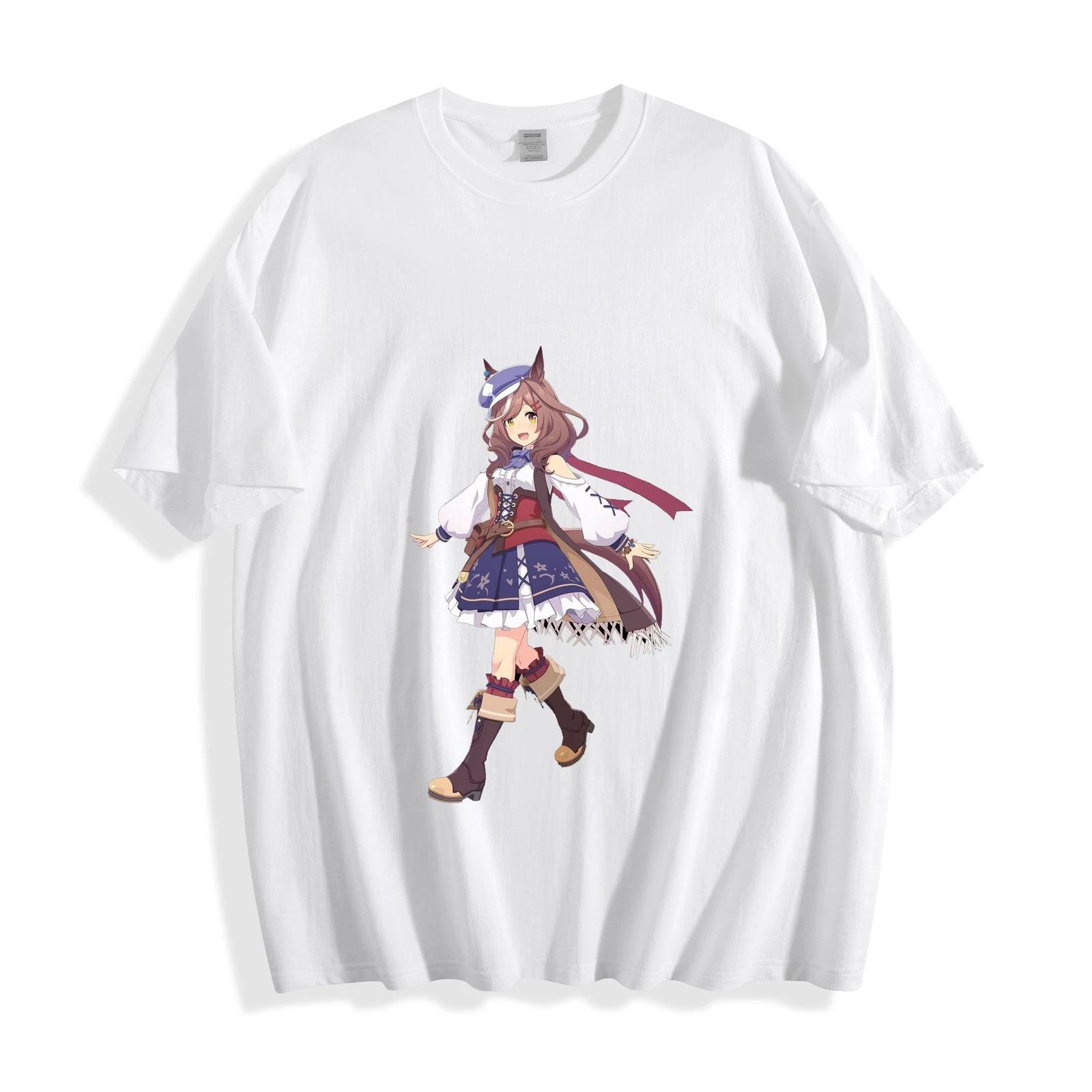 Uma Musume Meisho Doto T-Shirt - Cute Racehorse Girl Character Design Unisex Tee XXXXL