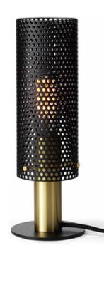 Perfo - Black and Brass - Modern Table Lamp Black and Gold