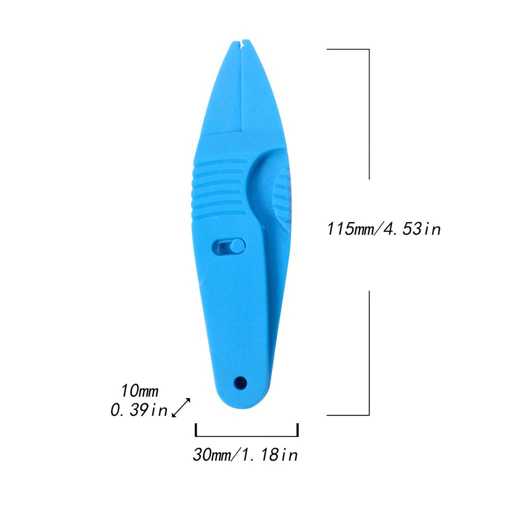 1PC Earthworm Clip Hook Fishing Equipment Sturdy Lightweight Fast Baiting Device Fishing Tackle Accessories Fishing Baits Holder