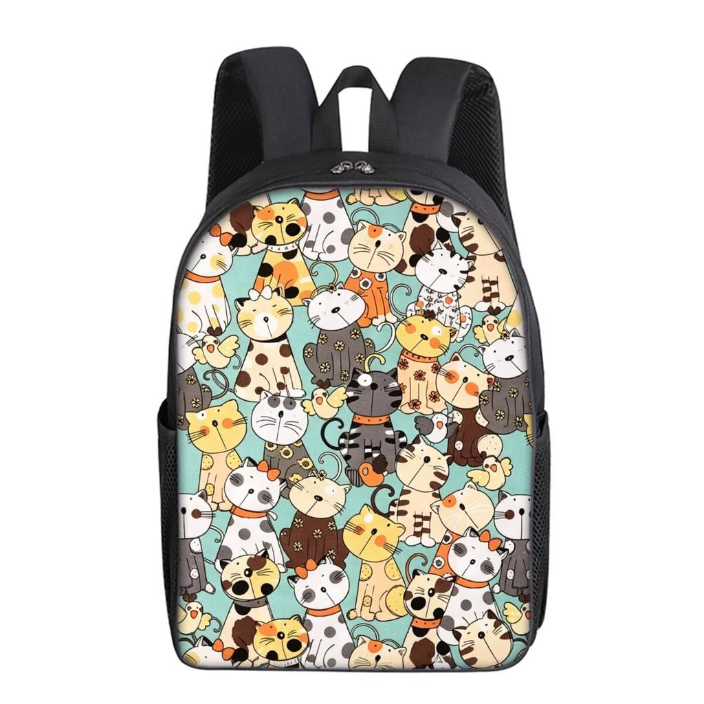 Volcano Dinosaur Print Single Layer Everyday Backpack Plain Style for Boys/Girls Youth Best Gifts 2D Flat Comic Learner Bags