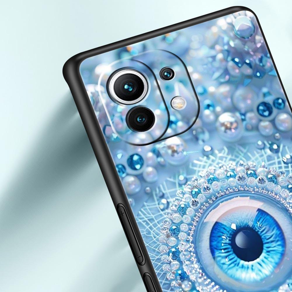 Fashion Eyelashes Eyes Phone Case Cover for Xiaomi Mi 17 Pro Max 15 14 13 12 11 Ultra 15T 14T 13T 12T 11T Pro Lite Soft TPU Bags