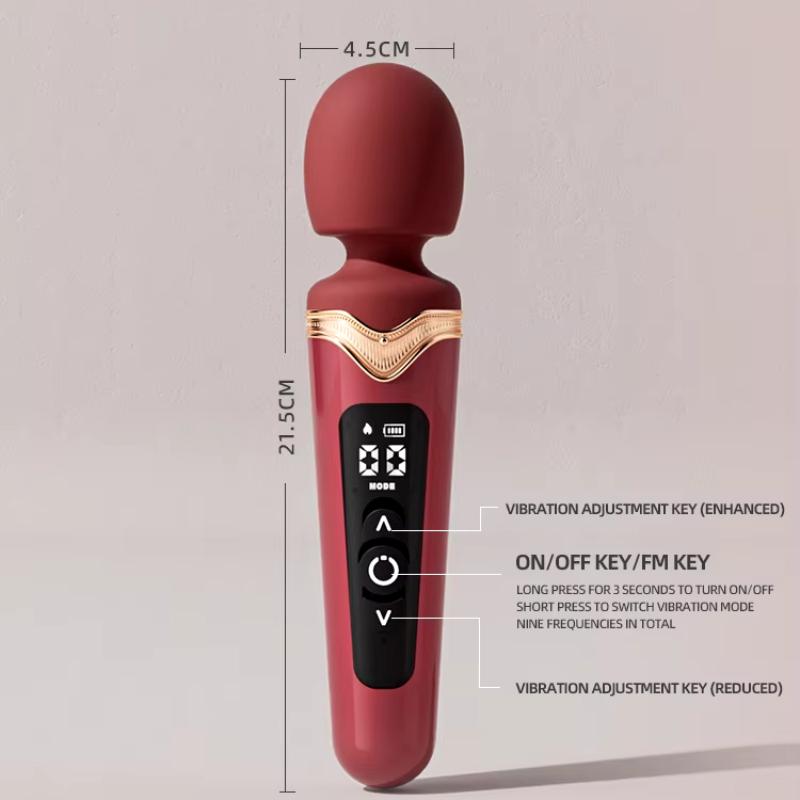 Potężne wibratory Magic Wand Stymulacja Punktu G Masażer łechtaczki Sutek Masturbator waginalny Masturbator damski Zabawki erotyczne