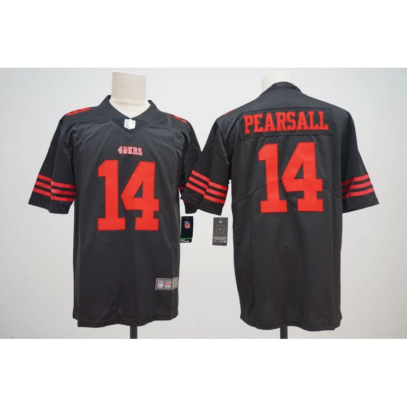 Camiseta de Manga Corta para Hombre de la NFL San Francisco 49ers Bordada Ropa del Equipo Ropa para Aficionados Equipación Deportiva