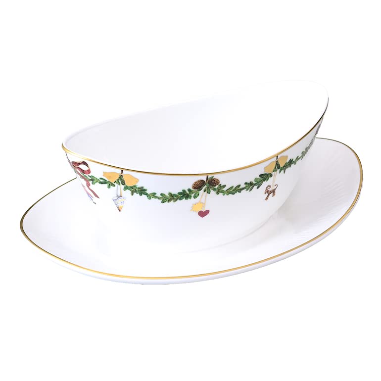 

ROYAL COPENHAGEN Кастрюля Star Fluted и соусник, Рождество, 2503563 (1017450) [Параллельный импорт]