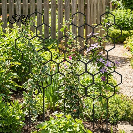 Heavy Duty Garden Trellis Plant for Climbing Plants Rustproof Planter Decorative Flowers Support Potted Monstera Ivy Pothos Flower Vine Growth