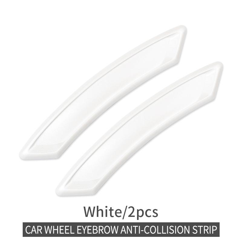 Car Front Rear Bumper Corner Protector Guard Car Wheel Eyebrownti-collision Edge Protection Decoration Strip Car Universal