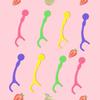FAWNMUM Kids Dental Floss Sticks