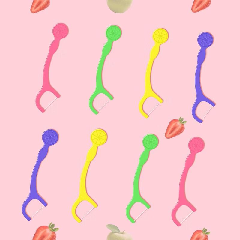 FAWNMUM Kids Dental Floss Sticks
