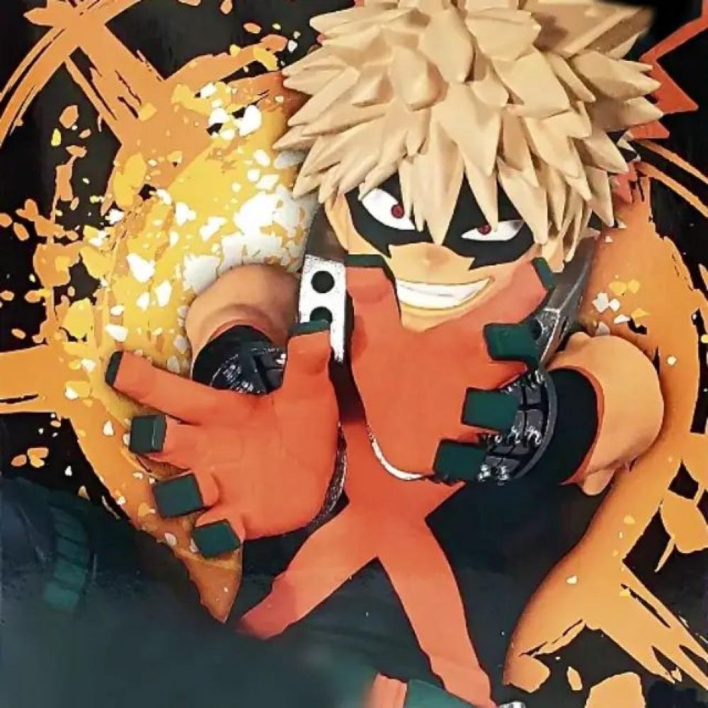 

Banpresto Bakugo Katsuki My Hero Academia Figure Amazing Heroes Volume 30 Completed