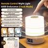 Remote Control Night Light Touch Control Table Lamp Energy-Saving Bedside Lamp  Home Decor